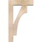 Ekena Millwork Westlake Block Smooth Bracket w/ Offset Brace, Douglas Fir, 5 1/2"W x 18"D x 30"H BKT0604X18X30WTL05SDF - alternate 2